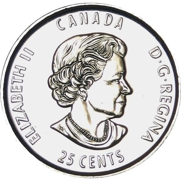 2017 Canada 25 Cents 125 Anniversary Hockey Stanley Cup Coin Uncirculated Money - Picture 3 of 3